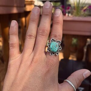 SOLD Genuine Turquoise Ring